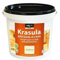 Защитный состав для бань и саун"KRASULA" (2,7л) НОРТ 